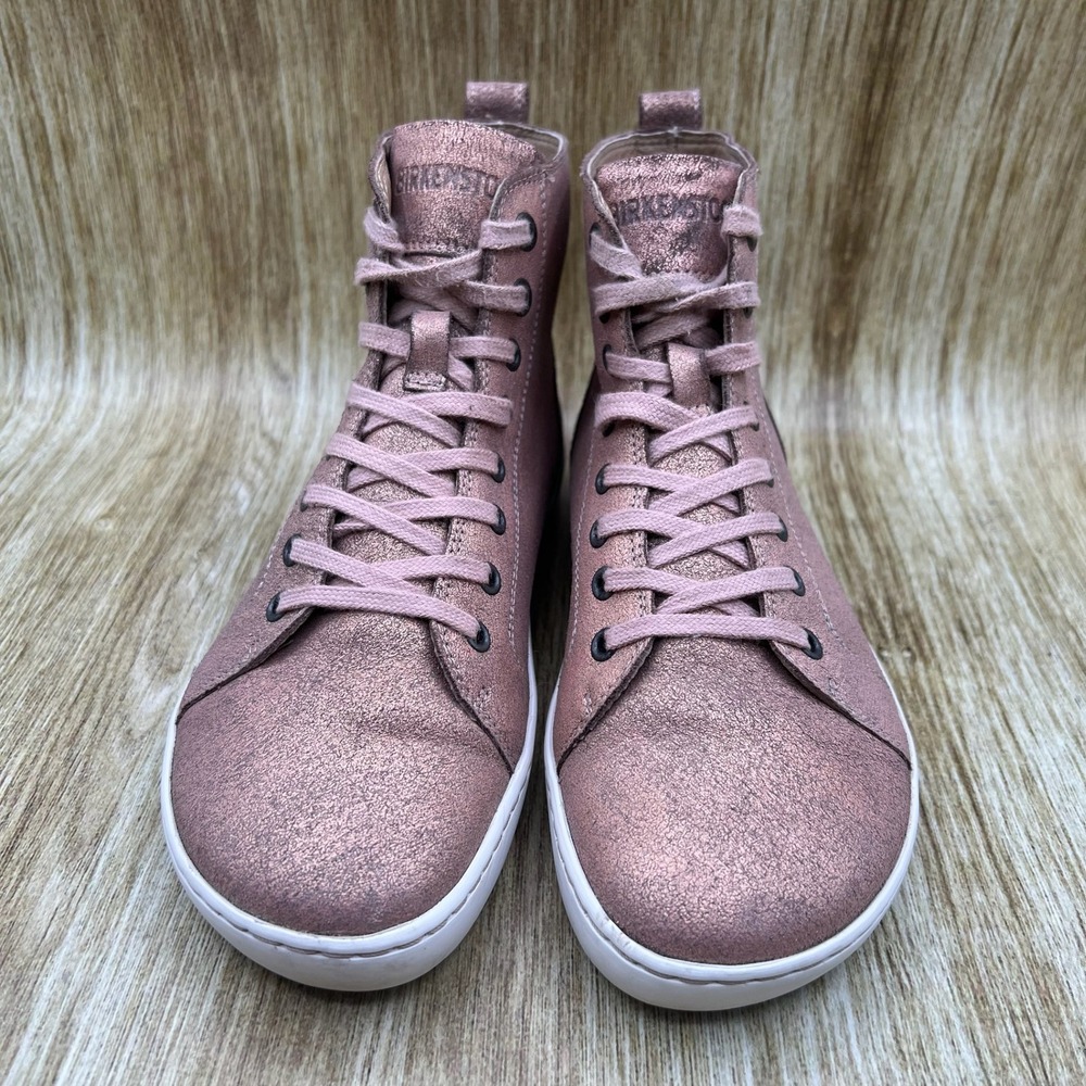 Birkenstock Bartlett Women's Size‎ 6 EU 37 Metallic Rose Shoes Sneakers Casual - Picture 2 of 10